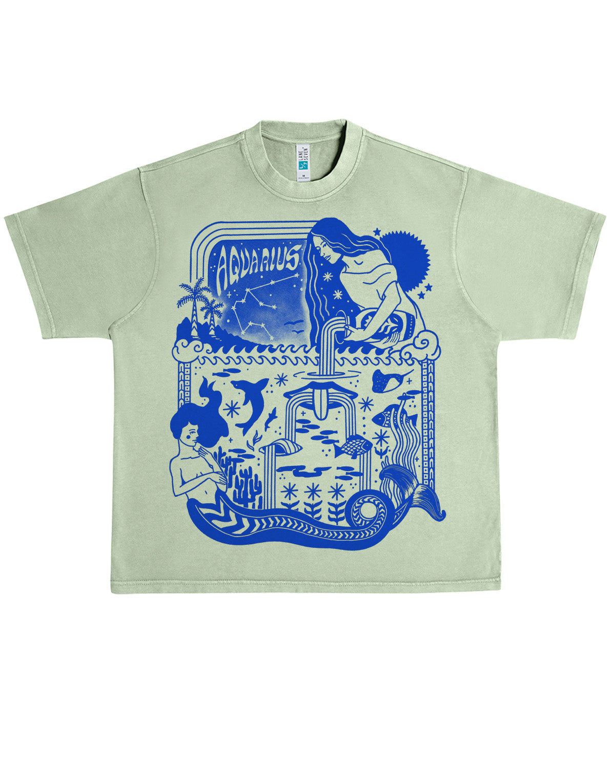 Aquarius Urban Heavyweight T-Shirt