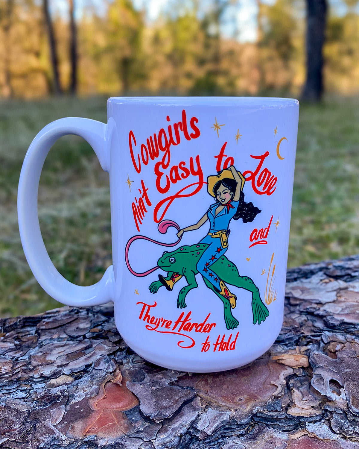 Cowgirls Ain't Easy Mug