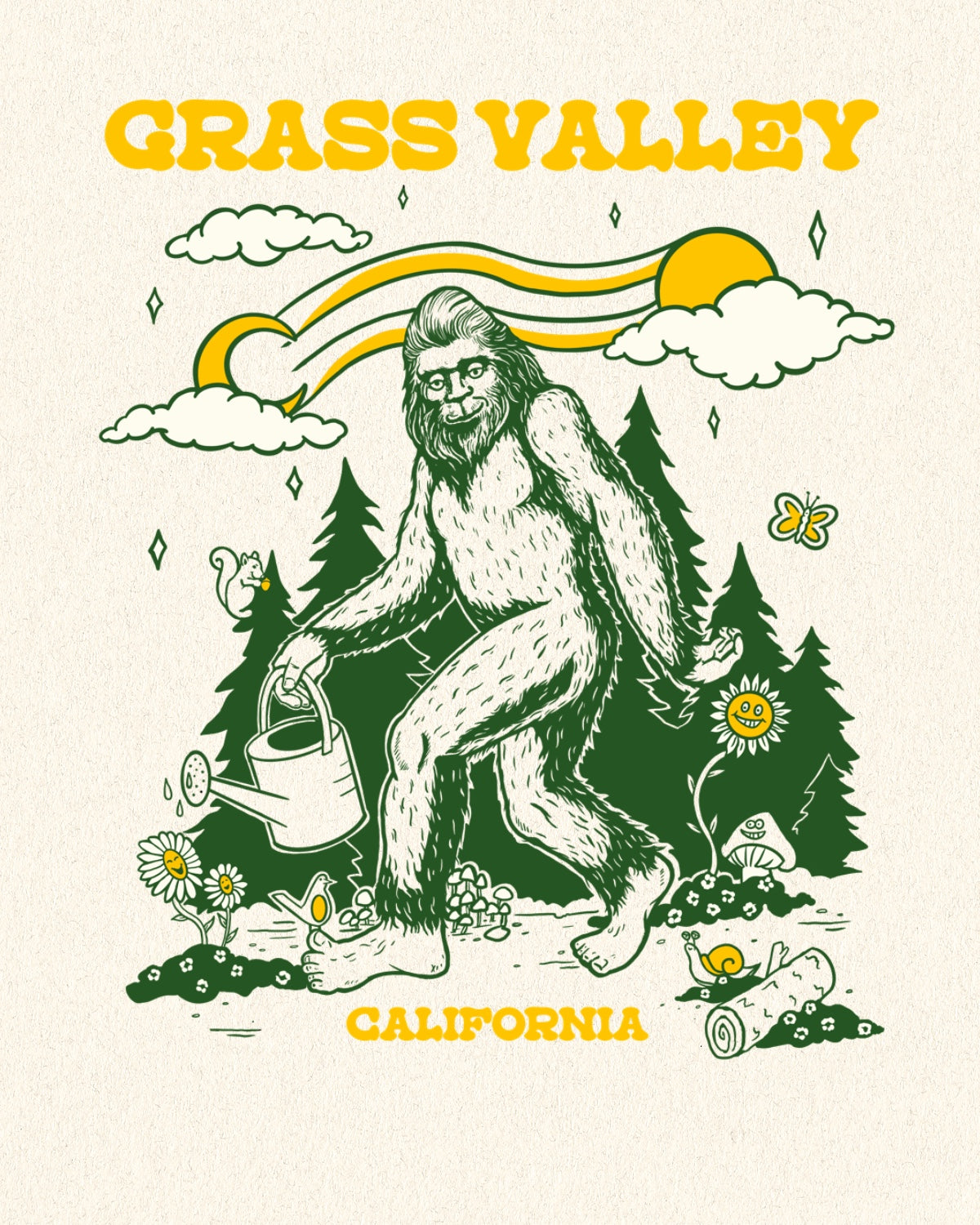 Grass Valley Sasquatch T-Shirt