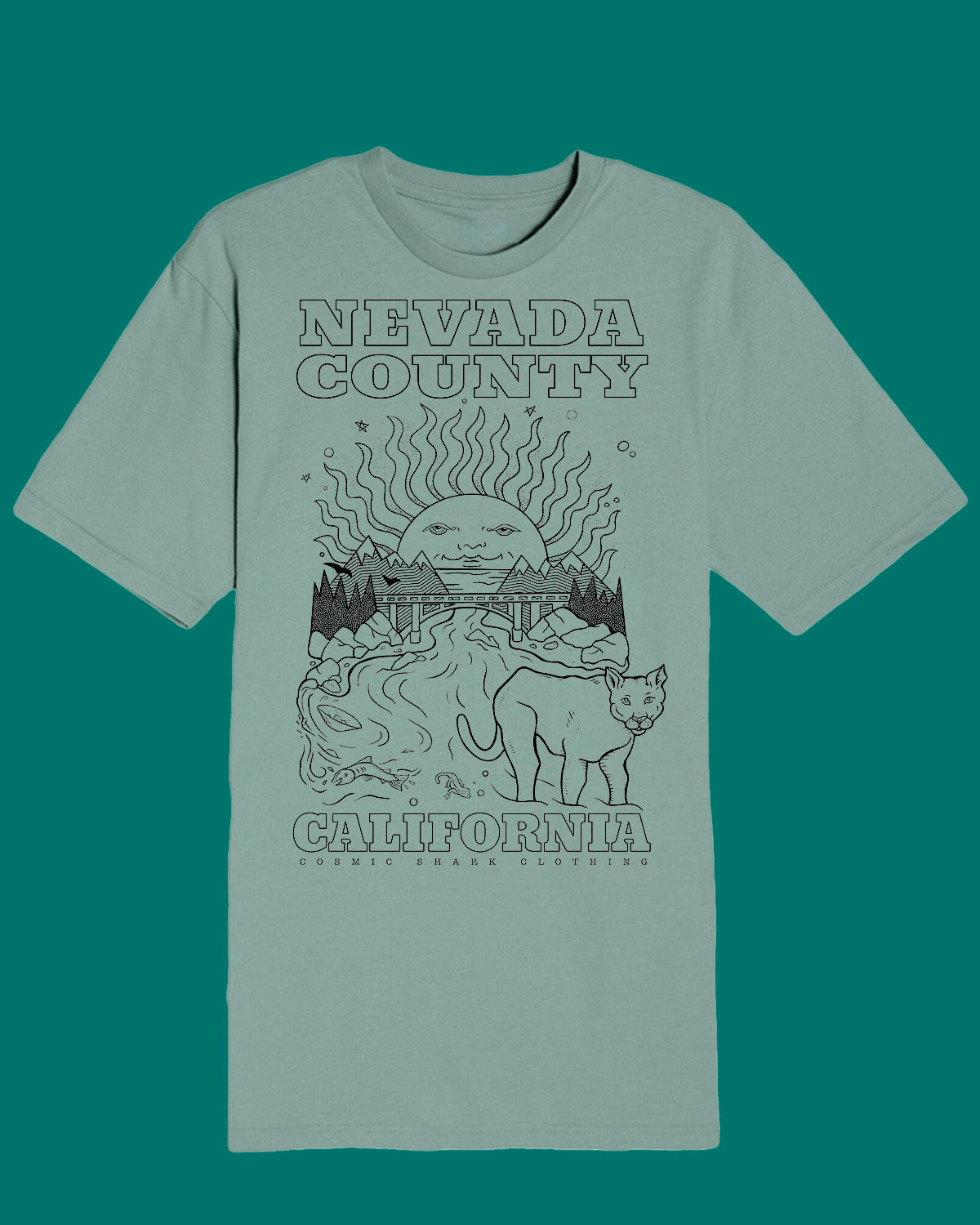 Nevada County, CA T-Shirt
