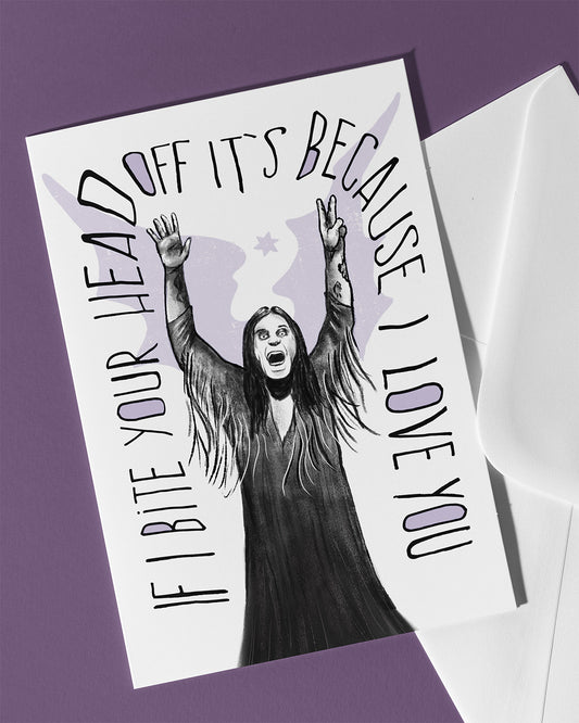 Ozzy Greeting Card