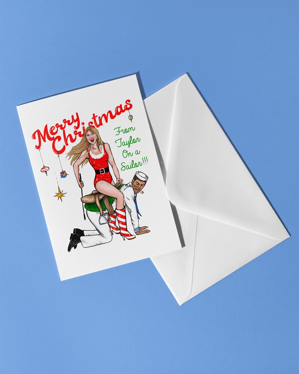 Taylor on a Sailor Christmas Card