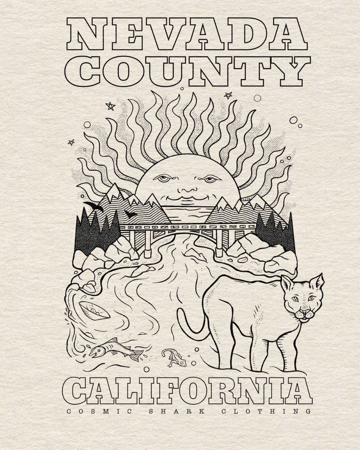 Nevada County, CA T-Shirt