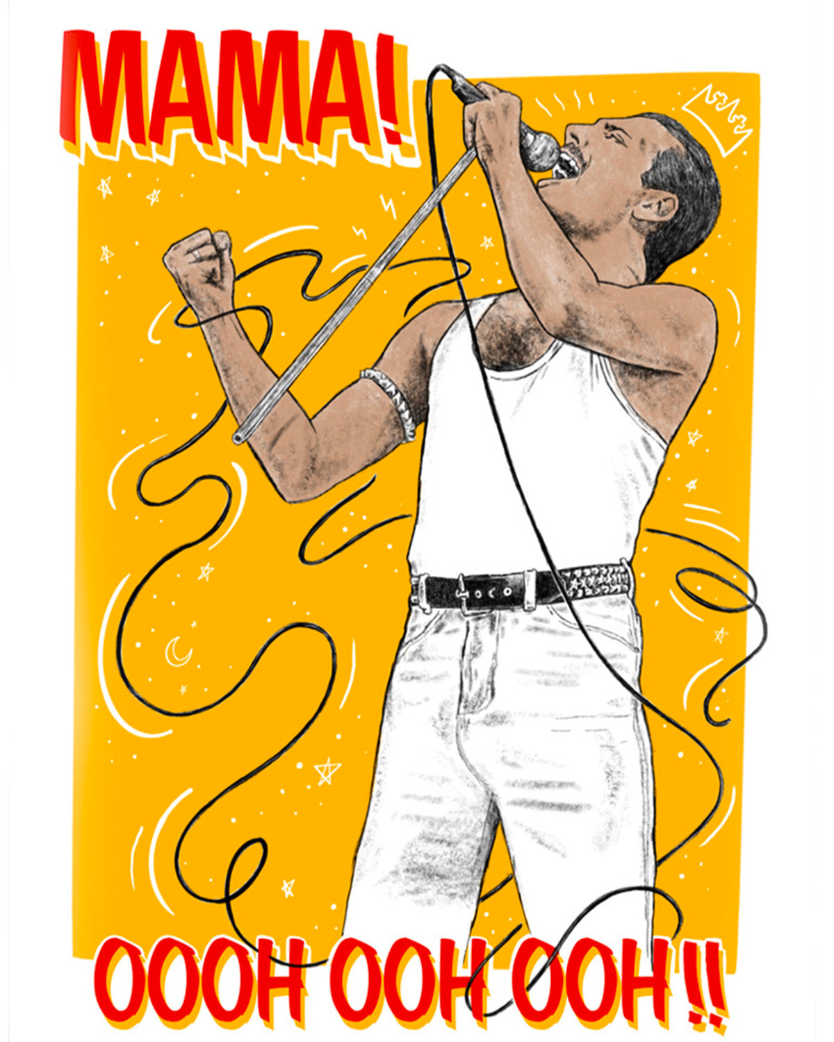 Freddie Mercury Queen Mug