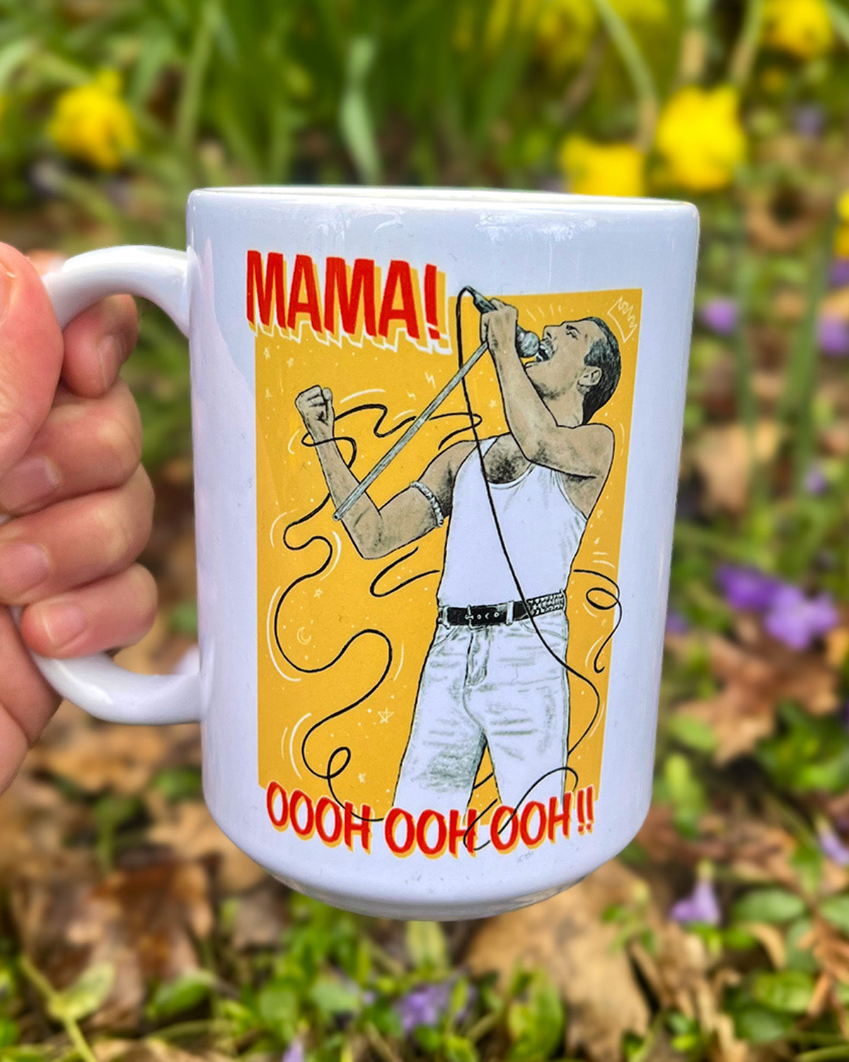 Freddie Mercury Queen Mug