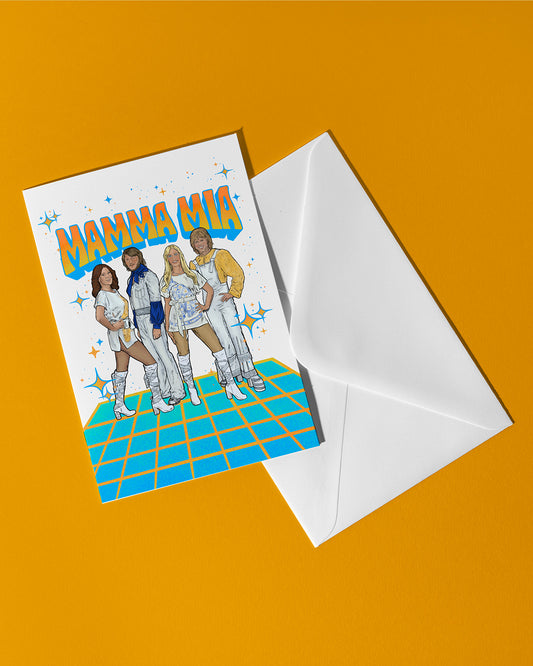 ABBA Greeting Card