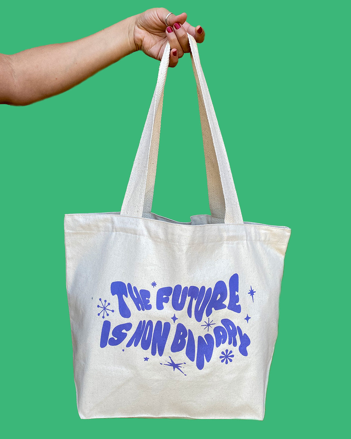 The Future is Non-Binary OG Tote Bag