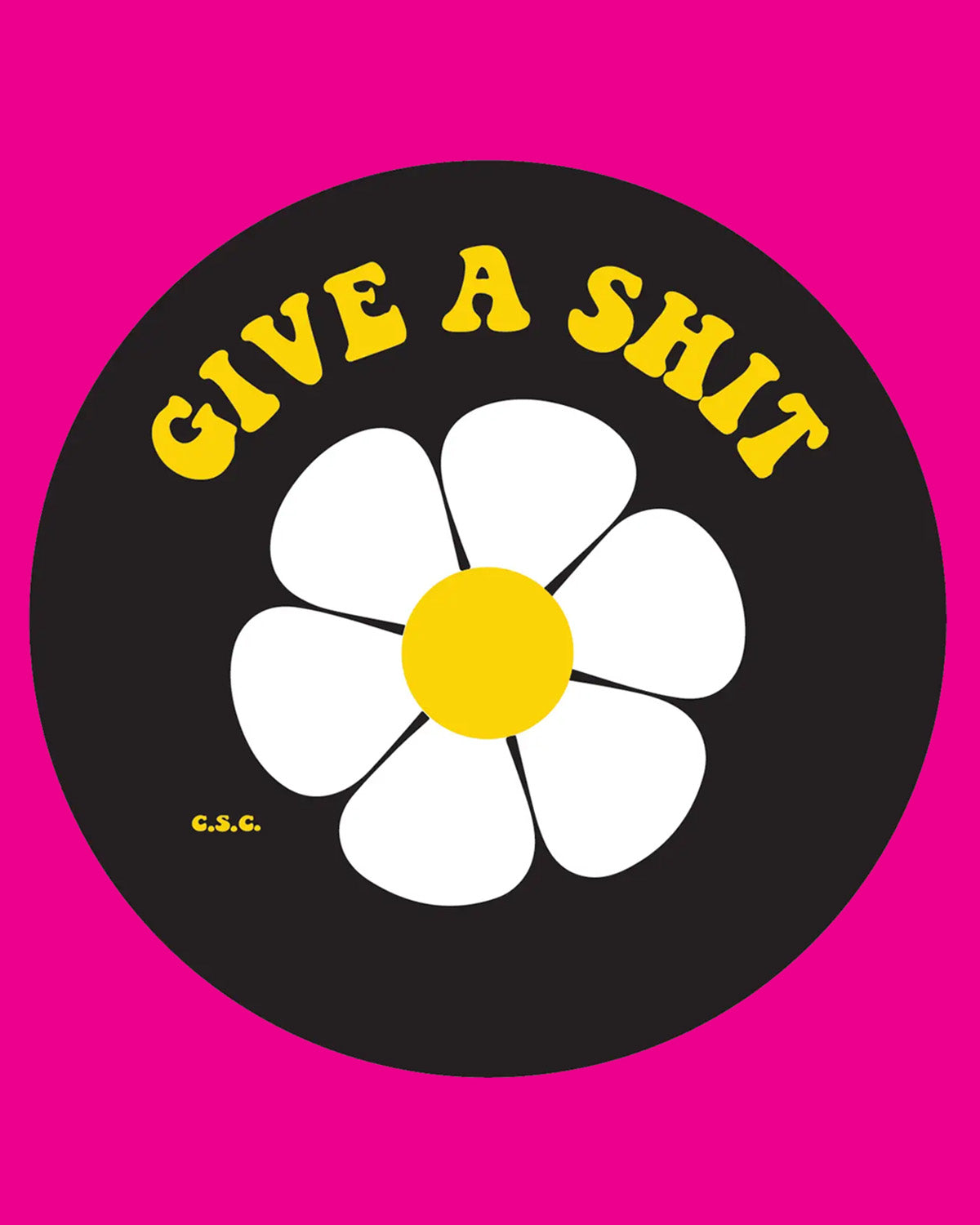 Give A Shit Vinyl Sticker