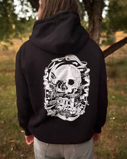 Live Free - Zip Up Hoodie