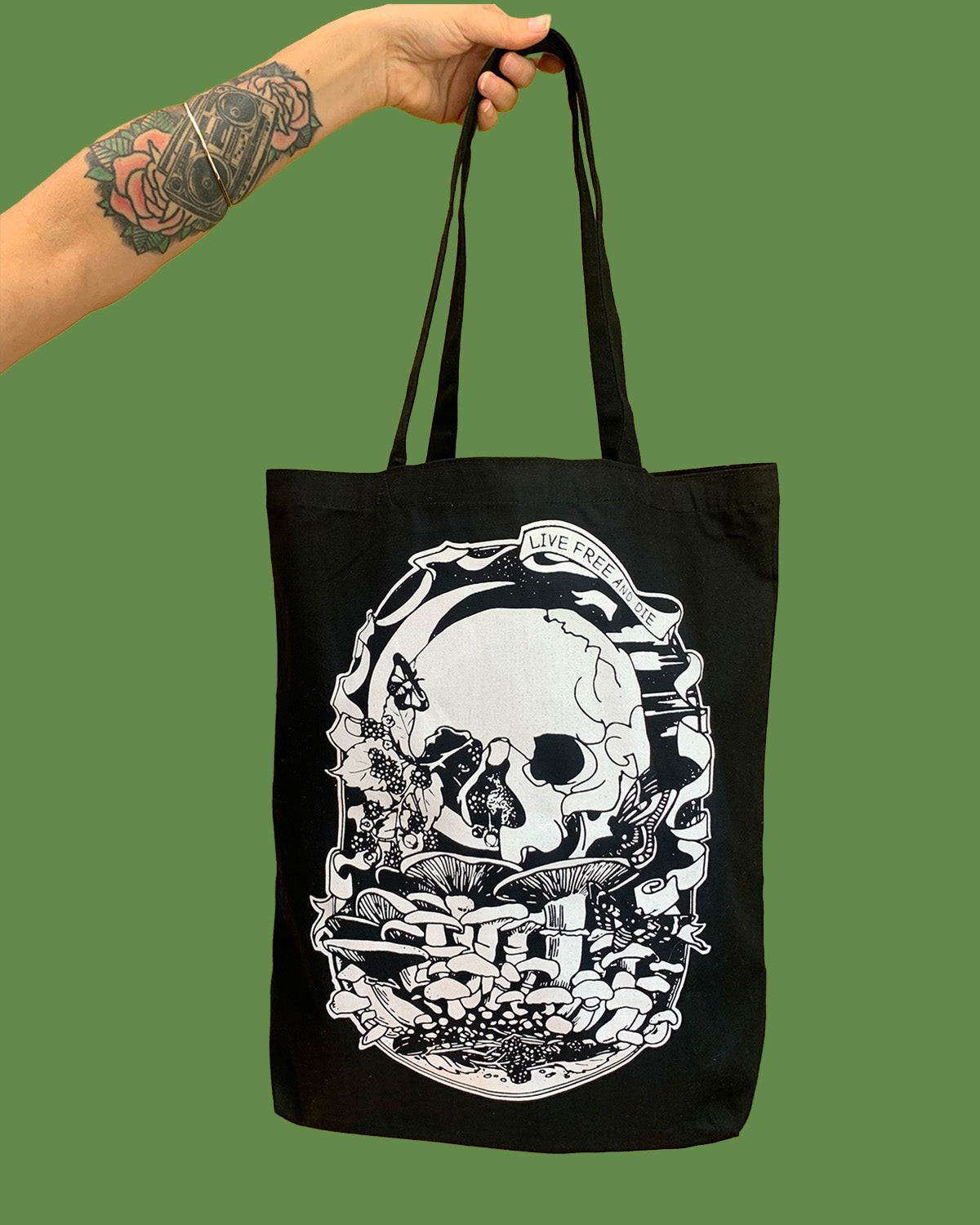 Live Free Tote Bag