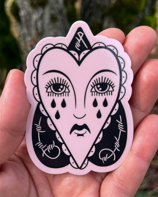 Lonely Hearts Vinyl Sticker