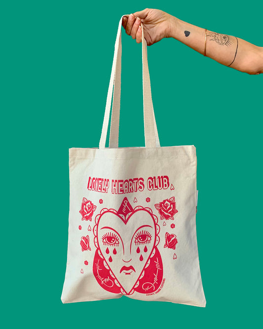 Lonely Hearts Club Tote Bag