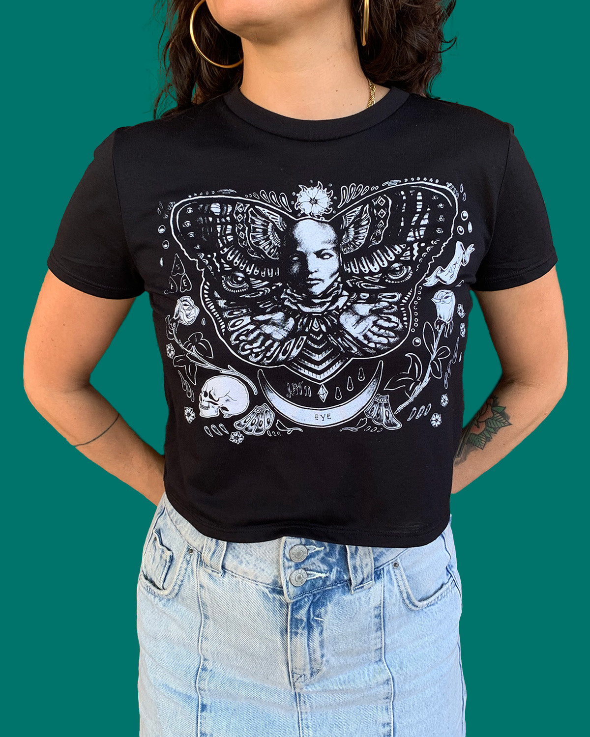 Mothra Flowy Crop Top