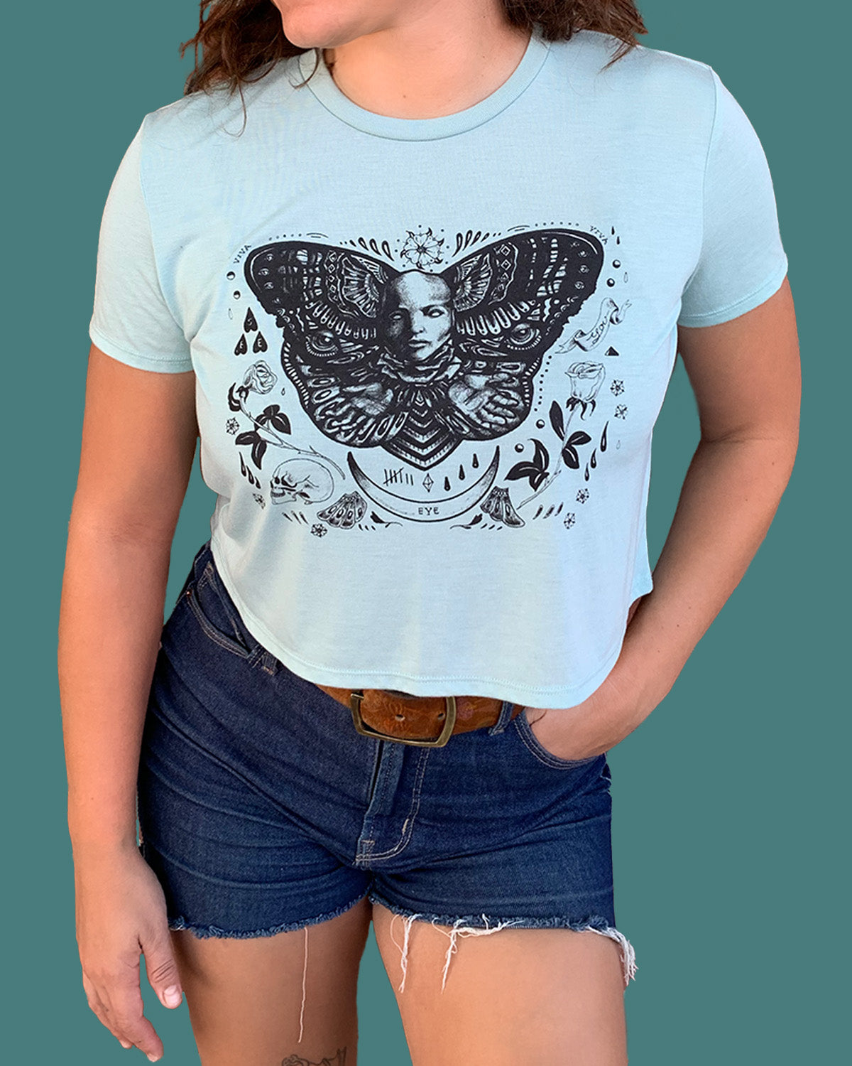 Mothra Flowy Crop Top