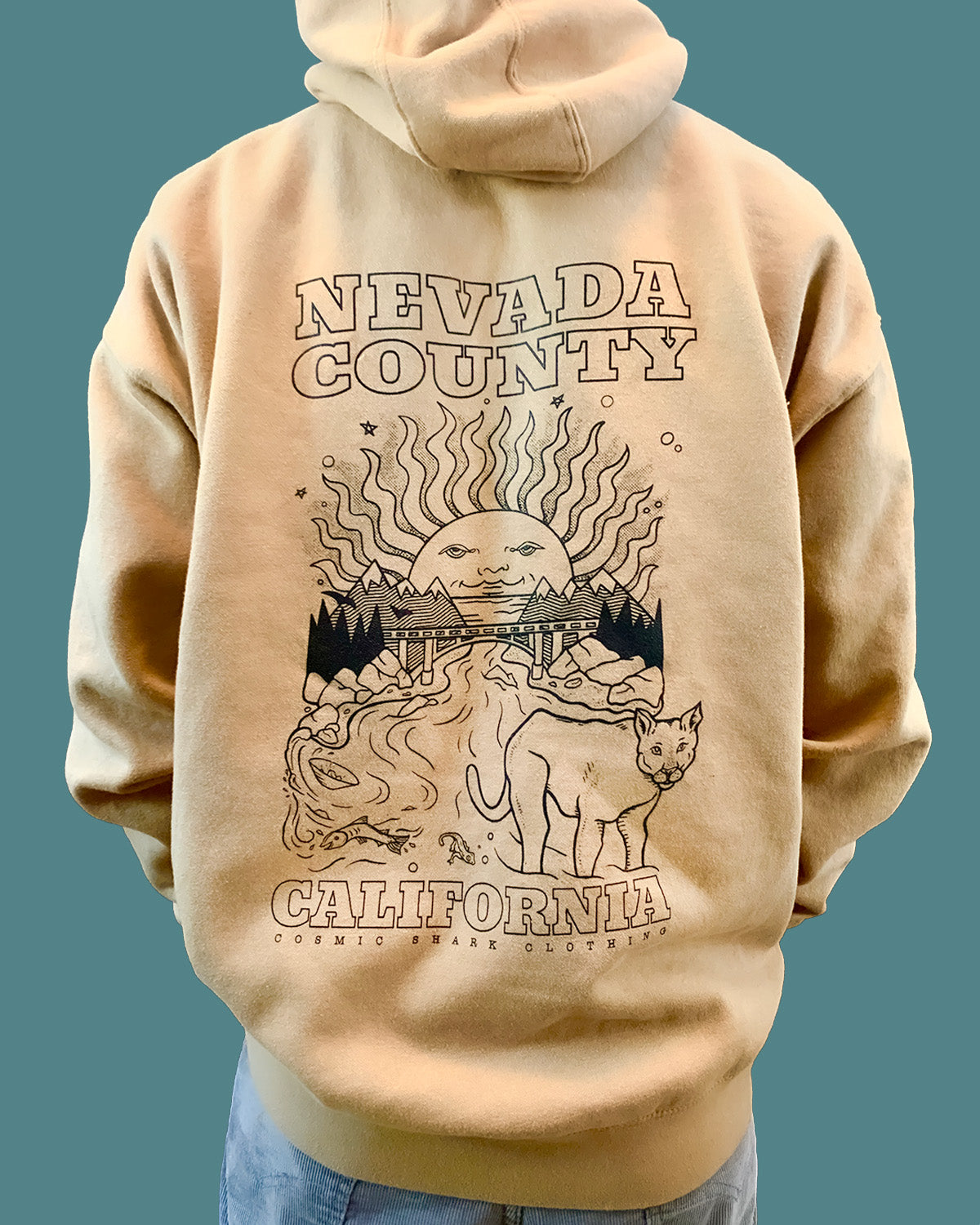 Nevada County, CA Hoodie