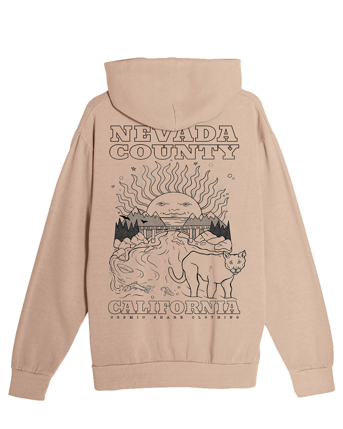 Nevada County, CA Hoodie