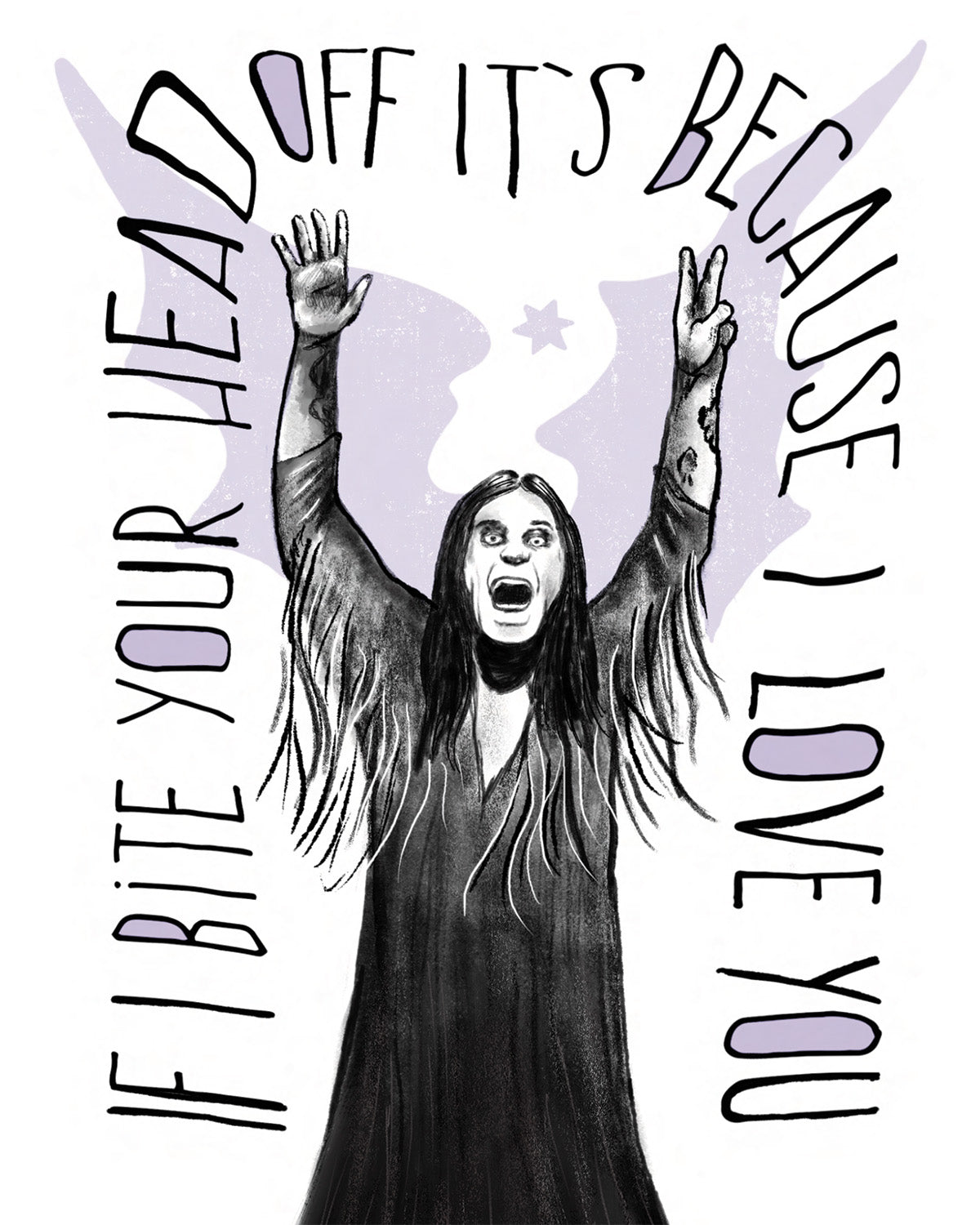 Ozzy Greeting Card