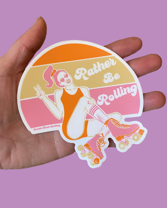 Rather Be Rollin’ Vinyl Sticker