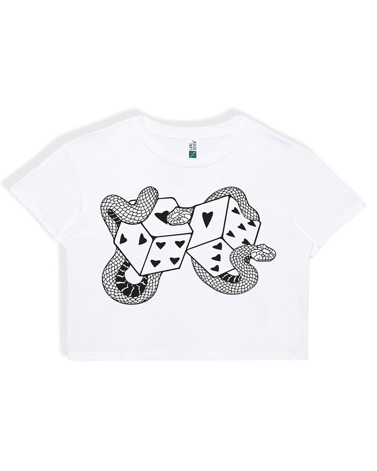 Snake Eyes Crop Top