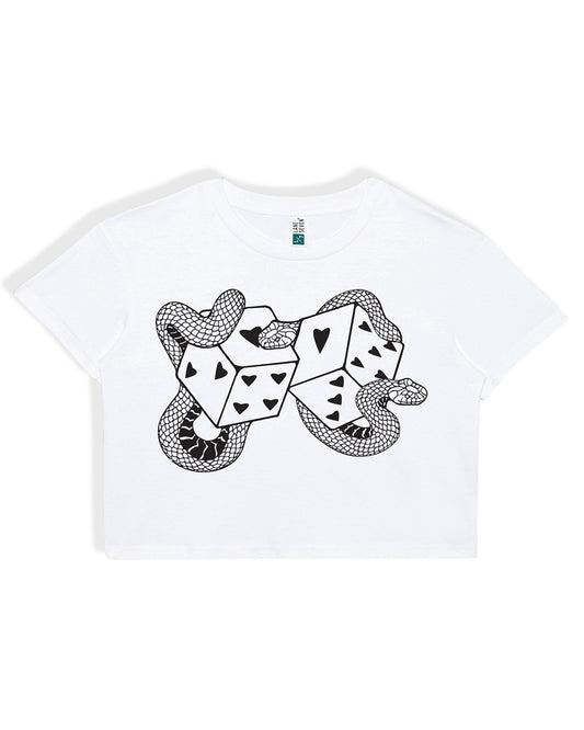 Snake Eyes Crop Top
